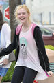 Elle leaving dance class in Studio City (12 April 2012) - elle-fanning photo