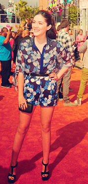 Isabelle at the 2012 Kids Choice Awards