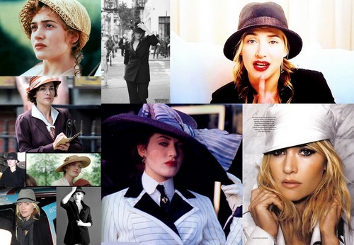  Kate Winslet with a hat