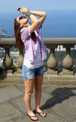  Leighton on the Corcovado mountain,Rio de Janeiro(April 13,'12)