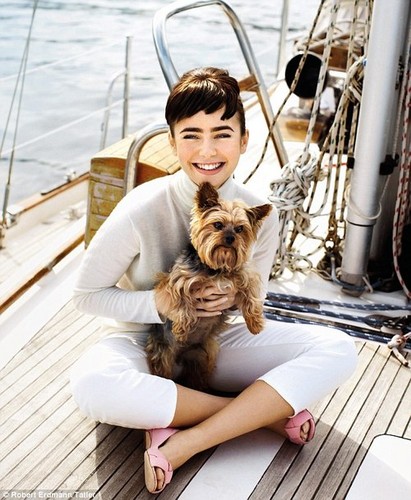  Lily as Audrey Hepburn