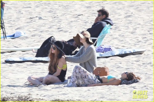  Lindsay Lohan: playa Back Rub from Aliana