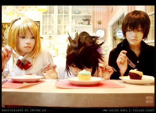 More Death Note cosplayers!