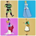 Mulan and Cinderella - disney-princess fan art