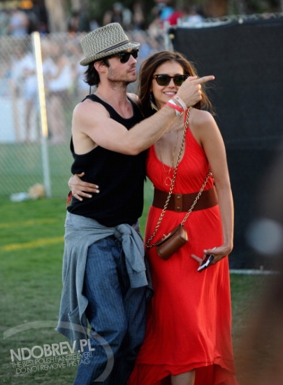 Nina and Ian Coachella - ian-somerhalder-and-nina-dobrev photo