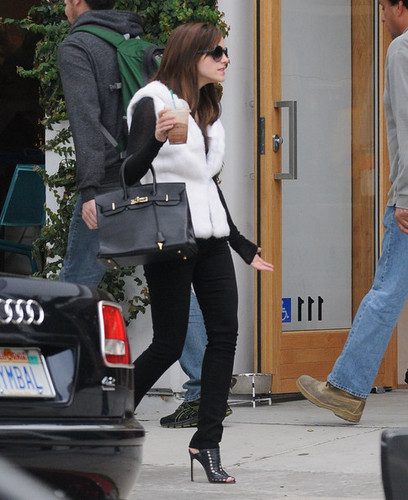 On the Set of The Bling Ring - April 11, 2012