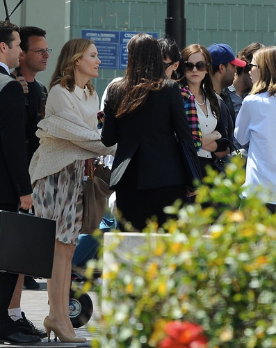  On the Set of The Bling Ring - April 9, 2012