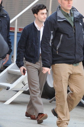  On the set of «Kill Your Darlings» - April 9, 2012 - HQ
