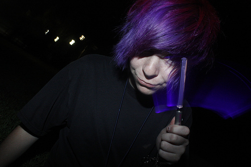  Purple Hair