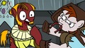 Rainbow Dash Presents: Captain Hook the Biker Gorilla - my-little-pony-friendship-is-magic fan art