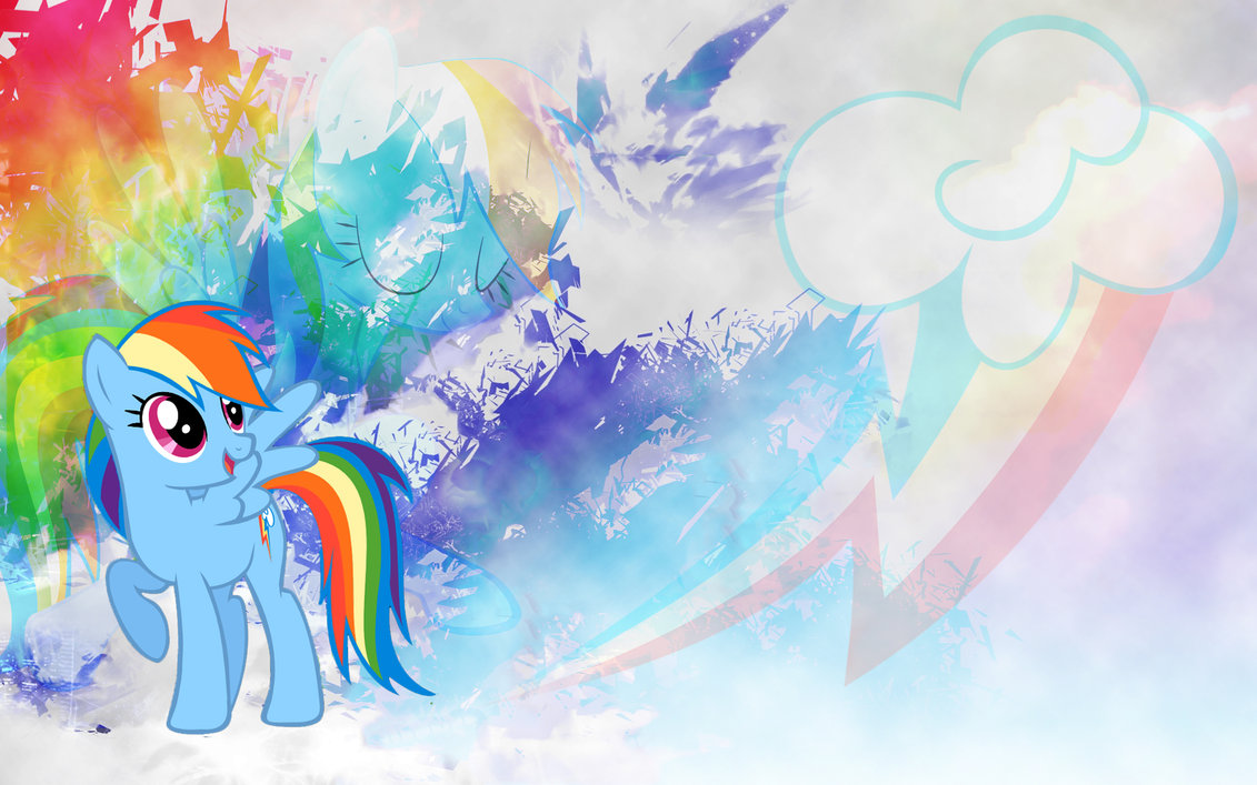 my little pony friendship is magic princess rain bow dash