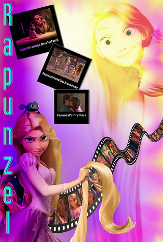  Rapunzel's picha and Film Poster
