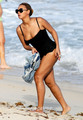 Swimsuit On The Beach In St Barths [9 April 2012] - beyonce photo