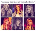 The Face of Rebellion - the-hunger-games photo