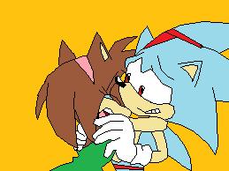  Victoria the hedgehog as me and Max the hedgehog my bf