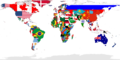 World map - random photo