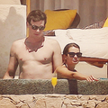 more monchele in cabo! - glee photo