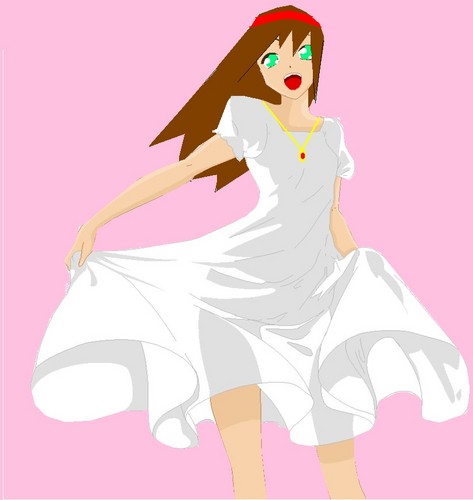  zukisaru in her white easter dress (dont trust me in white XDD )