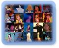 Animated Heroines - childhood-animated-movie-heroines fan art