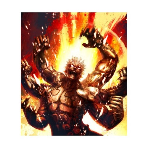  Asura The god of rage (Japenese God)