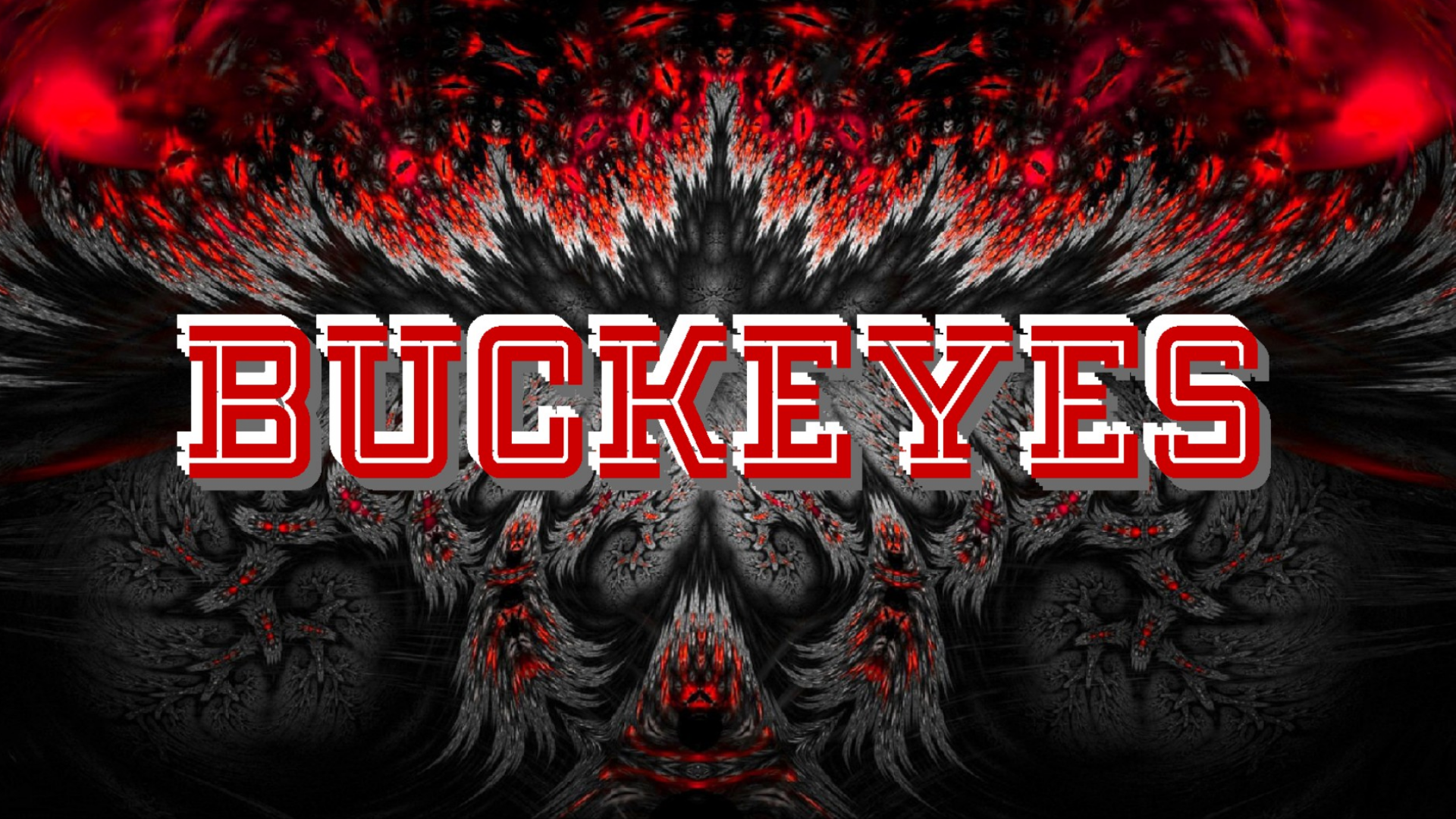 BUCKEYES ON AN ABSTRACT - Ohio State Buckeyes Wallpaper (30548079) - Fanpop