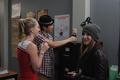 Behind the scenes of Saturday Night Glee-ver - glee photo
