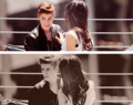Bieber and the video girl. - justin-bieber photo
