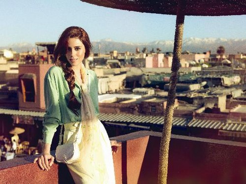  Cansu Dere in Morocco for Elle magazine Turkey
