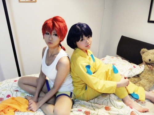  Cosplay _ Ranma-chan and Akane Tendo