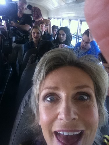  Glee bus ride to Nationals