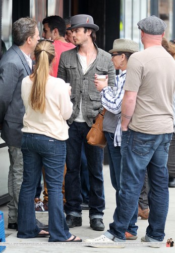  HQ Pics - Ian Somerhalder hanging out with Friends at Venice strand - April, 22