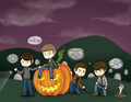 Halloween, CSI, Dean & Sam - supernatural fan art