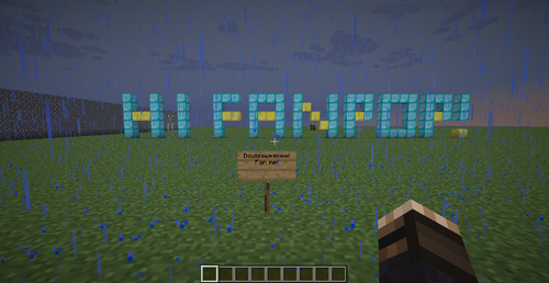  Hi Fanpop! (Minecraft Greeting)