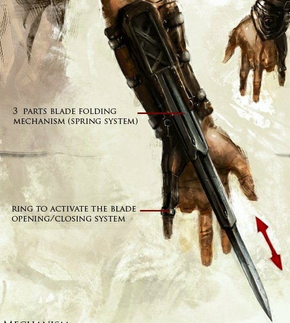 Hidden blade mk 1 - assassins-creed Photo