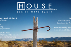  House M.D. - Series emballage, wrap Party - April 20, 2012