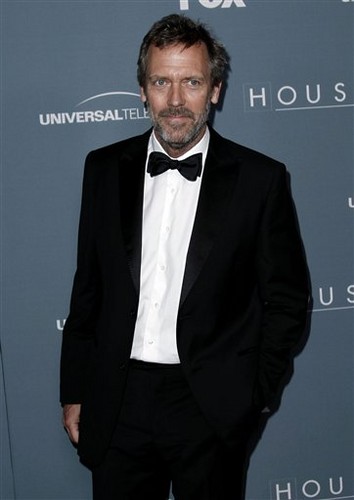  Hugh Laurie заворачивать, обертывание Party - April 20, 2012