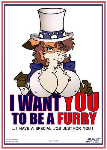  I want toi to be Furry!