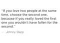 Johnny Depp's Quote. - random photo