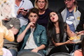 Justin Bieber & Selena Gomez Kissing at Lakers Game - justin-bieber photo