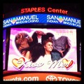 Justin Bieber & Selena Gomez Kissing at Lakers Game - selena-gomez photo
