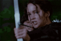 Katniss Shooting Arrow - the-hunger-games photo