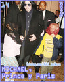 MJ with Prince and Paris - michael-jackson fan art