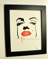Marilyn Monroe Never Forgotten1 (watercolor) Wall Art  - marilyn-monroe fan art