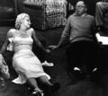Marilyn Monroe and Billy Wilder (The-Seven-Year-It) - marilyn-monroe photo