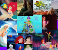 Mermaid collage - disney-princess photo