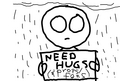 Need hugs and fans/props - random fan art
