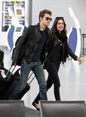 Paul and Torrey arriving at Toronto Airport (April 14th, 2012)