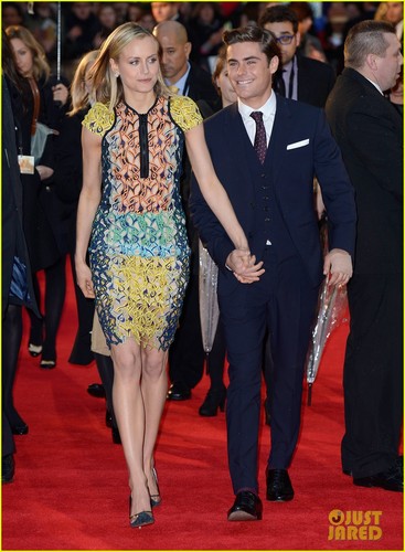Zac Efron & Taylor Schilling: 'Lucky One' London Premiere!