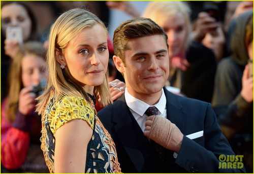 Zac Efron & Taylor Schilling: 'Lucky One' London Premiere!
