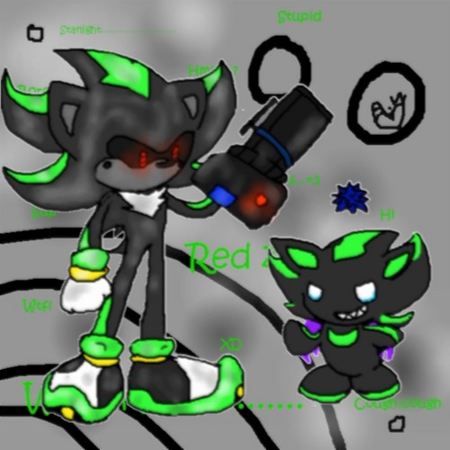  metal starlight and starlight chao/in my way of drawing them.